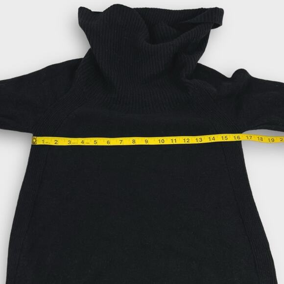 Moth Anthropologie Georgia Cowl Neck Tunic Sweater Black Size XS - Picture 4 of 6